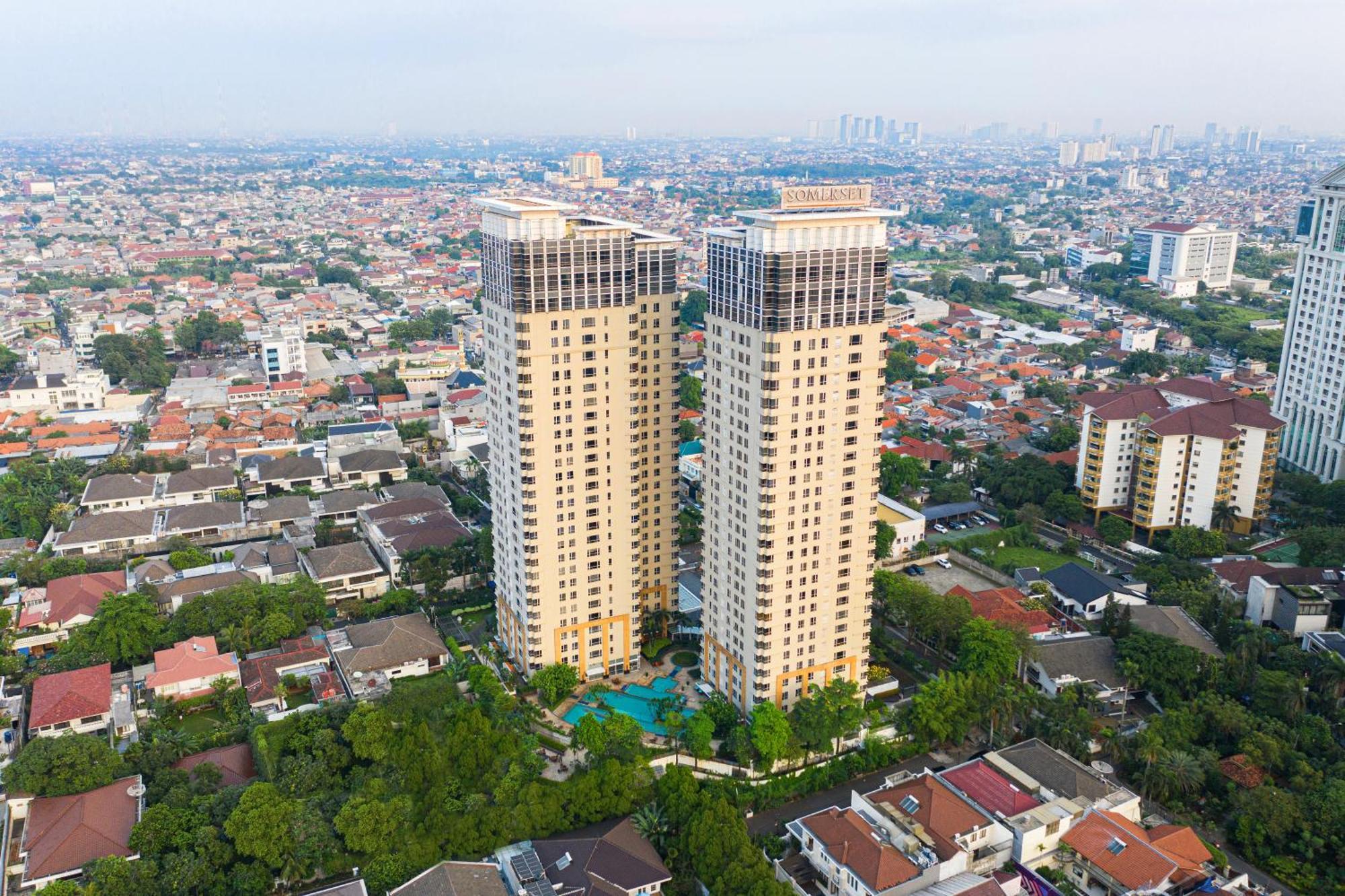 ซัมเมอร์เซต เบอร์เลียน จาการ์ต้า Apartment จาการ์ตา ภายนอก รูปภาพ